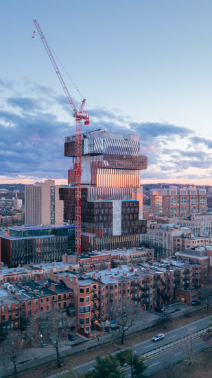 BOSTON UNIVERSITY CENTER FOR COMPUTING & DATA SCIENCES DURING CONSTRUCTION #2