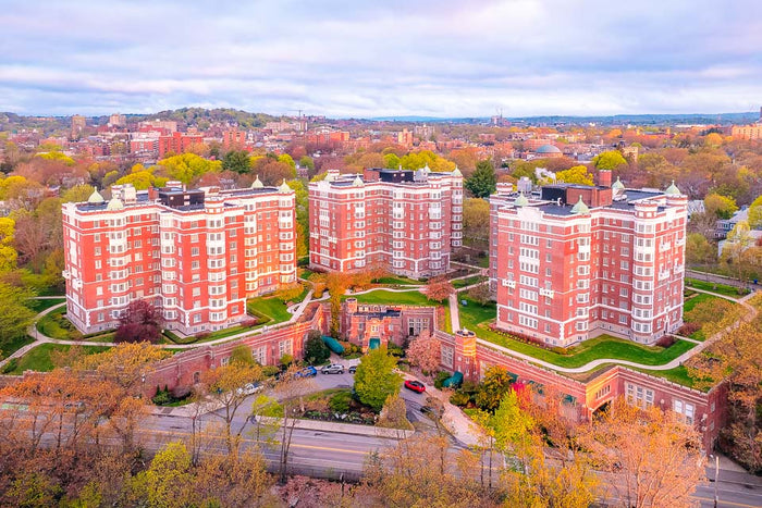 LONGWOOD TOWERS IN LATE APRIL