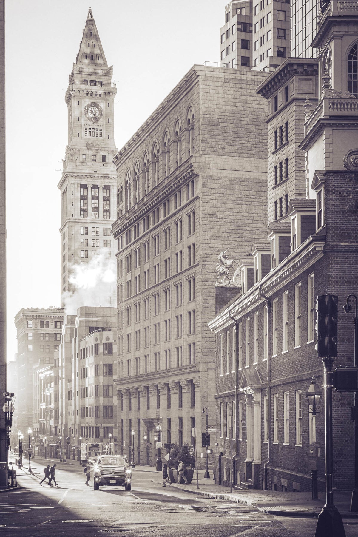 SUNRISE ON STATE STREET