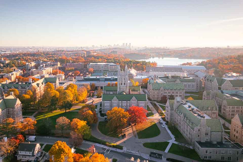 BOSTON COLLEGE IN NOVEMBER