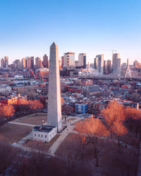 BOSTON FROM BUNKER HILL