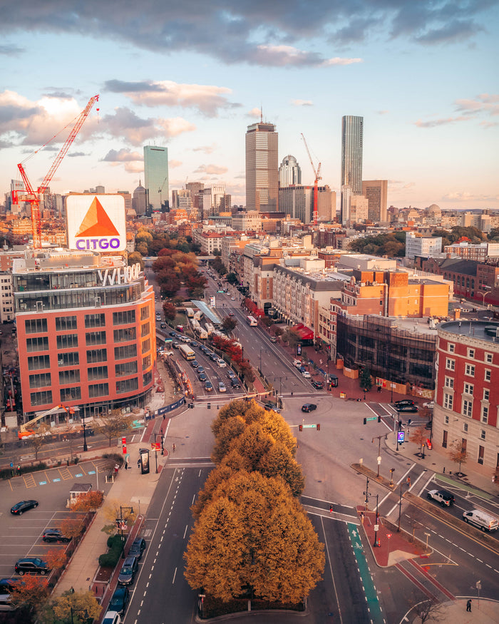 FENWAY DURING FOLIAGE