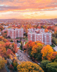 LONGWOOD TOWERS DURING FOLIAGE