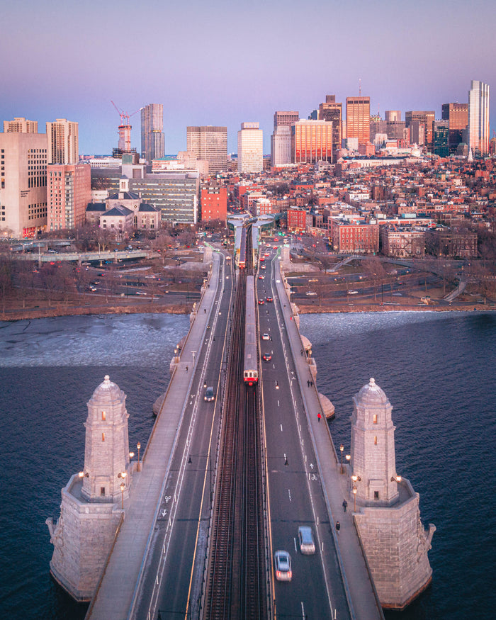 LONGFELLOW BRIDGE BIRD EYE