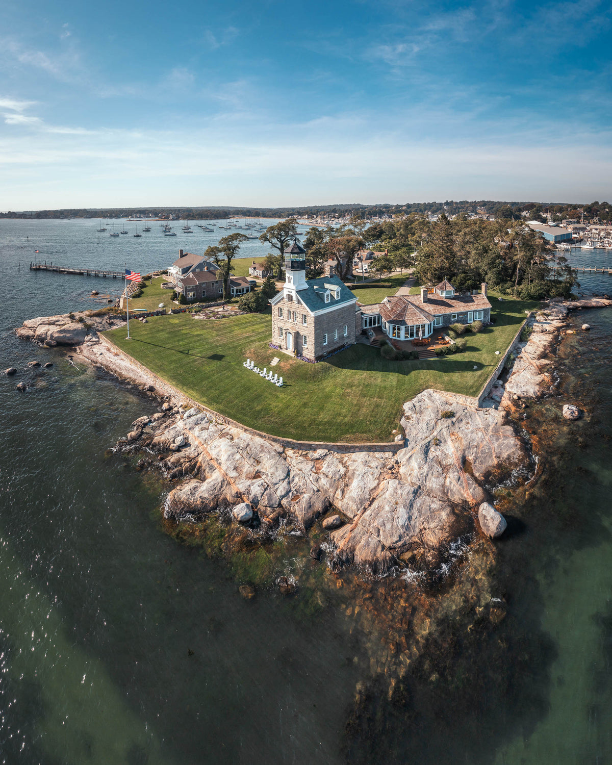 MORGAN POINT LIGHTHOUSE