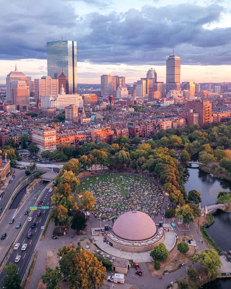 PERFORMANCE BOSTON LANDMARKS ORCHESTRA AT HATCH MEMORIAL SHELL